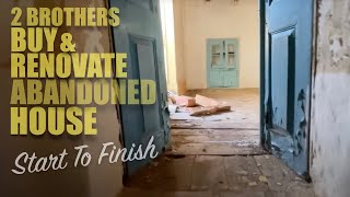 Brothers Bought Abandoned House - Portugal, FULL RENOVATION - TIMELAPSE Start to Finish