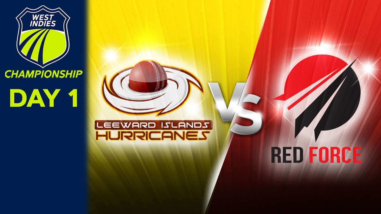 🔴 LIVE Leeward Islands v Trinidad & Tobago - R2 - Day 1 | West Indies Championship 2026 #WIChamps