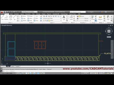 AutoCAD Tutorial for Beginners Lesson 1