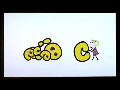 Lotta And Lola Making The Cbeebies Logo, And Charlie Making The BBC Logo, And Marv