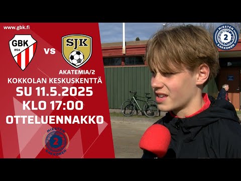 GBK - SJK Akatemia 2 su 11.5.2025 | Otteluennakko
