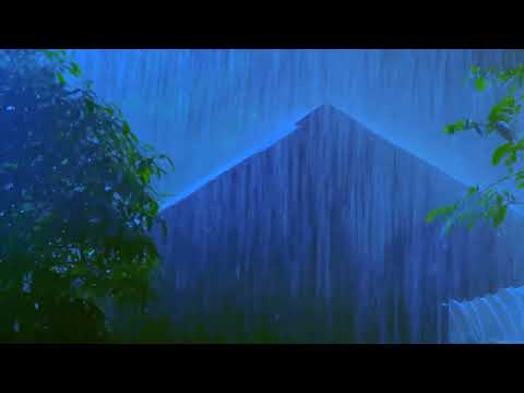 Pioggia sul Tetto – Perfetto per Dormire Bene con Tuoni Rilassanti e Suono della Pioggia