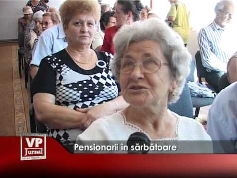 Pensionarii în sărbătoare