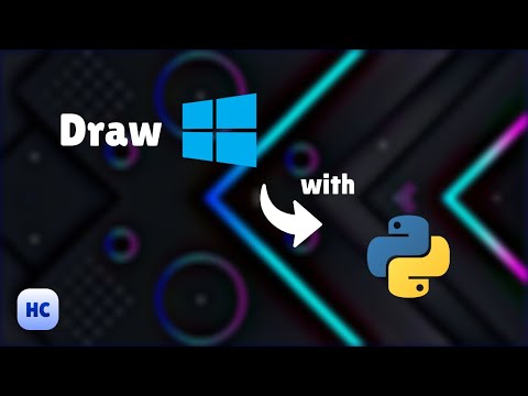 Draw Windows Logo Using Python
