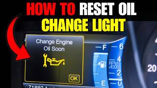 How to reset the oil change light in Honda, Toyota, Ford Focus, and Dodge Ram
