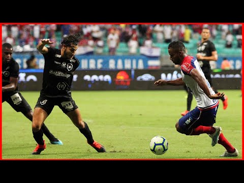 Bahia 2 X 0 Botafogo (RJ). Gol de Artur Victor e Elber (25/9/2019)