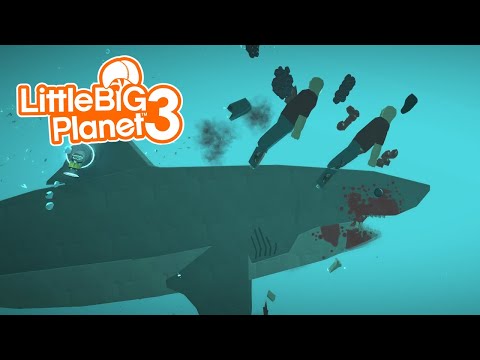 I'm Gonna Eat You Up - Bobs vs. Sharks [LittleBigPlanet 3] PS5 Gameplay