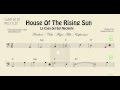 House of the Rising Sun Sheet Music for Trombone ...