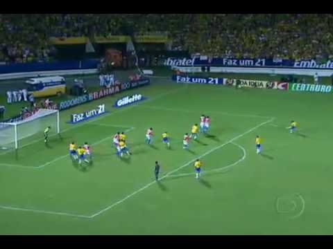 Eliminatórias Copa 2010: Brasil 2x1 Paraguai (2009)