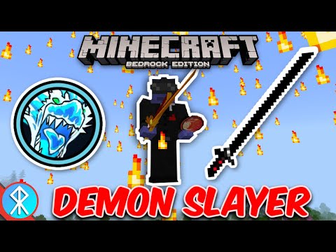 🚨 DEMON SLAYER Addon for Minecraft Bedrock/MCPE/Xbox 🚨