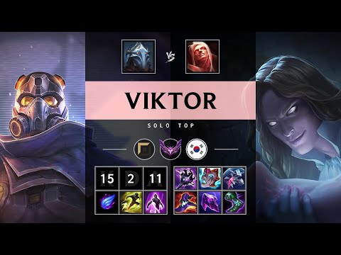 Viktor Top vs Vladimir - KR Master Patch 25.06