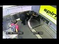 Liveleak Child injured after climbing onto luggage conveyor belt at Atlanta airport