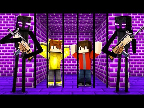 ISMETRG ENDERMAN HAPİSHANESİNDEN KAÇIYOR! 😱 - Minecraft