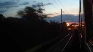 preview picture of video '[ČD] Ex 142 Odra from Žilina and Ostrava hl. n. to Praha hl. n between Chvaletice...'