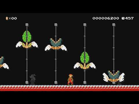 BowserJrs.Fireworld Challenge 4 by TommyCM08 - Super Mario Maker - No Commentary 1bq