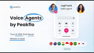 Peakflo AI Voice Agents for Sales Lead Qualification