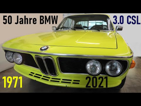 50 Jahre BMW 3.0 CSL * 1971 - 2021 * 50 Years BMW 3.0 CSL Motorworld Region Stuttgart
