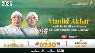 Download lagu 🔴LIVE | MAULID AKBAR MAJELIS BURDAH MIFTAHUSSALAMAH LIL HABIB NABIL BIN RIDHO AL HABSYI, BOGOR 2025 mp3 Download lagu 🔴LIVE | MAULID AKBAR MAJELIS BURDAH MIFTAHUSSALAMAH LIL HABIB NABIL BIN RIDHO AL HABSYI, BOGOR 2025 mp3