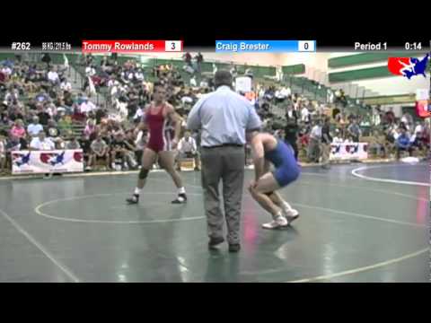 Sunkist Freestyle 96kg Third - Tommy Rowlands vs. Craig Brester