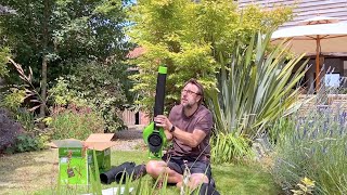 Greenworks Battery Operated Garden Blower Vac Review