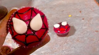 Spider ( cap cake ) design