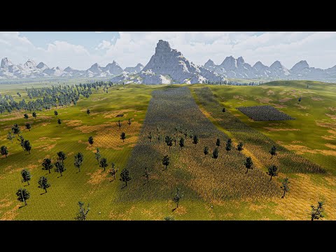500 SPARTANS vs MEDIEVAL ARMY - Ultimate Epic Battle Simulator 2 UEBS 2
