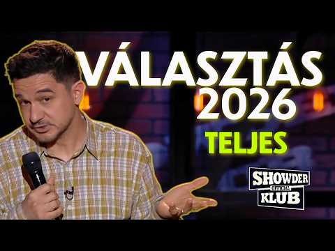 Felméri Péter - Showder Klub 2026. tavasz - VÁLASZTÁSOK 2026 - Dumaszínház