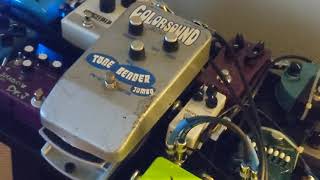 Video thumbnail for ColorSound Tone Bender Jumbo Fuzz. All original. 1976 by Franklin B