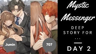 Mystic Messenger Day 2 | Deep Story: Jumin and 707