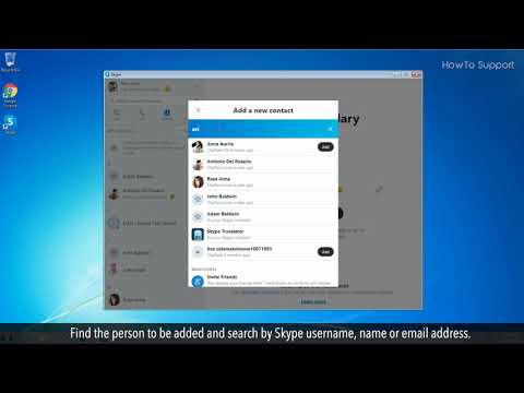 How to add someone on Skype