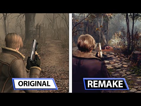 Resident Evil 4  | Original VS Remake | October Extended Gameplay Comparison | Analista De Bits