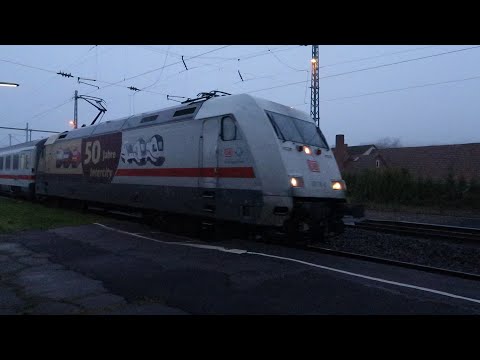 101 110-5 – "50 Jahre Intercity" mit IC2082/2084 Berchtesgarden/Oberstdorf - Hamburg Hbf