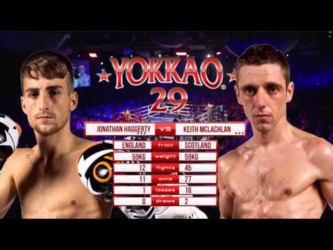 YOKKAO 29: Jonathan Haggerty (England) vs Keith McLachlan (England) -59kg