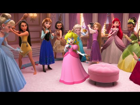 If Princess Peach meets Disney Princesses
