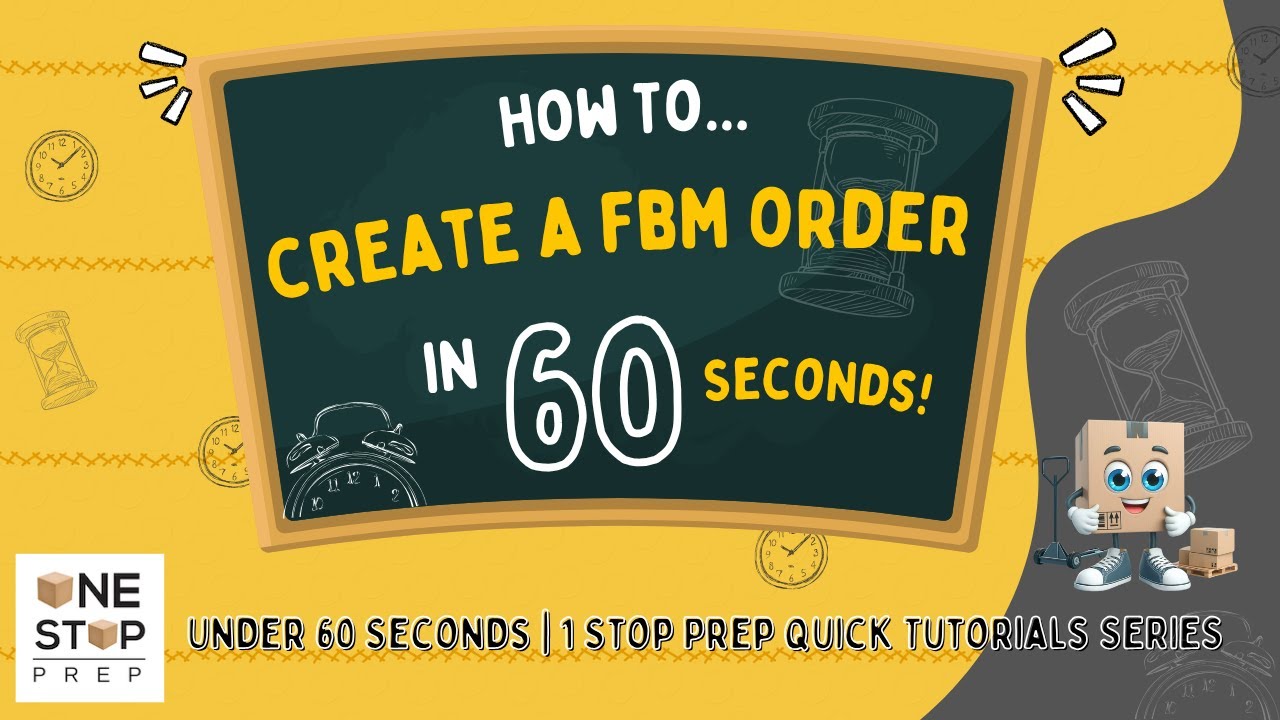 CREATING FBM ORDER