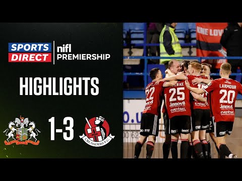 Crues Bounce Back! | Glenavon 1-3 Crusaders | #sportsdirectprem