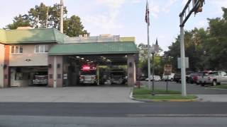preview picture of video 'Hillsdale Fire Department Responding in HD'