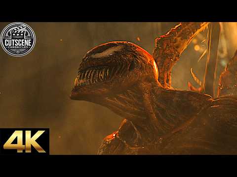 [4K UHD IMAX] Venom VS. Carnage A Fierce Battle CUTSCENE | Venom: Let There Be Carnage (2021)