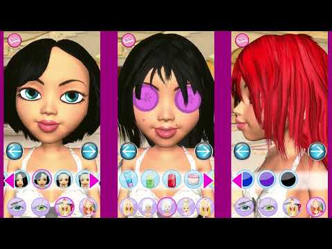 Princess Game Salon Angela 3D Video