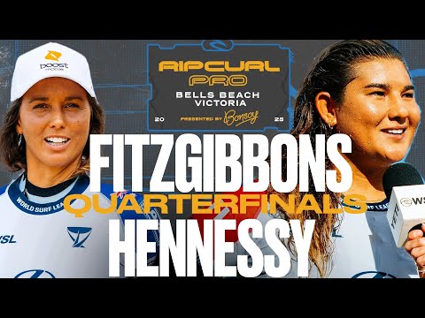 Sally Fitzgibbons vs Brisa Hennessy I Rip Curl Pro Bells Beach presented by Bonsoy - Quarterfinals