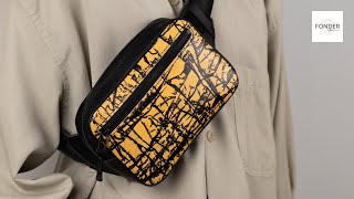 How To Make A Leather Bag / (Leather Craft Tutorial / Leather Pattern)