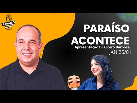 PARAÍSO ACONTECE 25/01 Entrevista com Natália Andrade - Psicóloga