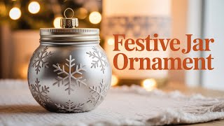 449|Create a BEAUTIFUL Christmas Trinket Box with Snowflakes