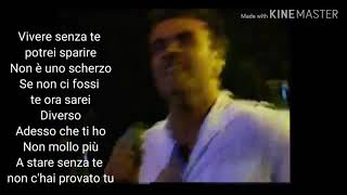 Vivere senza te - Nek - Milano (live) (lirycs)