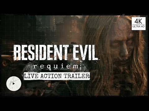RESIDENT EVIL 9 REQUIEM OFFICIAL LIVE ACTION TRAILER // 4K ULTRA HD