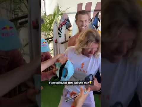 A bet’s a bet! 😂 @iangentil @dunganeto Congratulations on qualifying for the 2023 CT Ian!