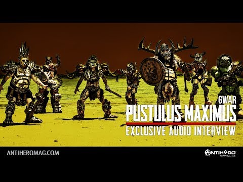 Interview with Pustulus Maximus of GWAR