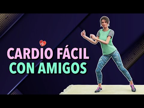 FIESTA DE BAILE CON AMIGOS: ENTRENAMIENTO DE CARDIO SUAVE DE 20 MINUTOS