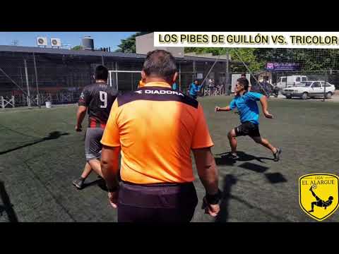 LOS PIBES DE GUILLÓN VS. TRICOLOR FECHA 4 fútbol 5 tercer tiempo