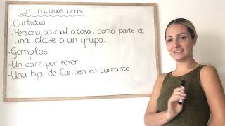 Spanish for beginners Spanish articles Un, una, unos, unas